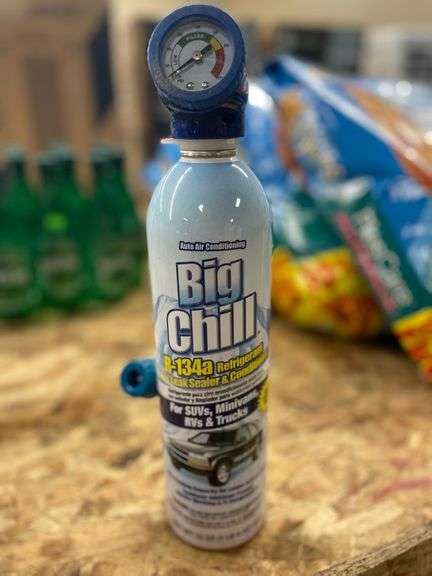 Big Chill R 134a Air Conditioning Refrigerant Leak Sealer Conditioner