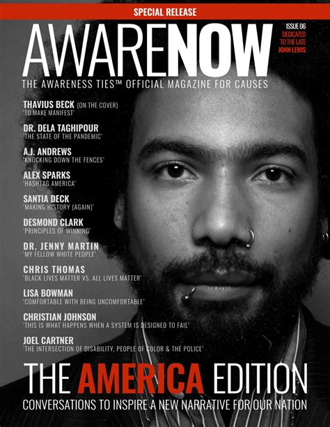 Awarenow Issue 6 The America Edition Special Release By Awarenow