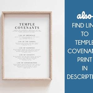 Lds Baptism Covenants Printable Lds Baptism Poster Lds Baptism Prep Lds Eight Poster Lds