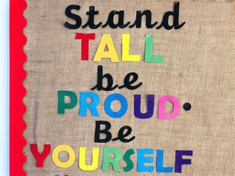 Stand Tall Be Proud Display Teaching Resources