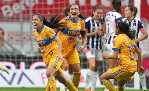 Liga Mx Femenil Tigres derrotó 1 0 a Monterrey en la ida