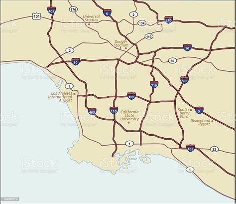 캘리포니아 로스앤젤레스 애니조나 맵 로스앤젤레스 카운티에 대한 스톡 벡터 아트 및 기타 이미지 로스앤젤레스 카운티 로스앤젤레스 시 지도 istock