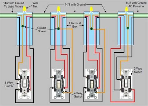 Diagram How To Wire A 1 Way Light Switch One Way Lighting Wiring