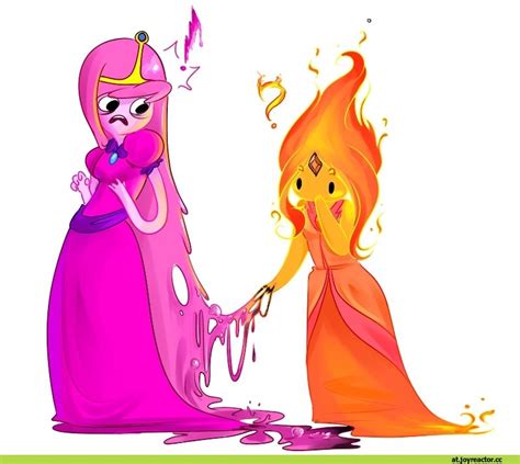 Princess Bubblegum Flame Princess Adventure Time Pinterest Flame