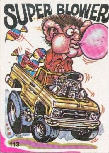 Fantastic Odd Rods Series 1 113 A Jan 1973 Trading Card By Donruss