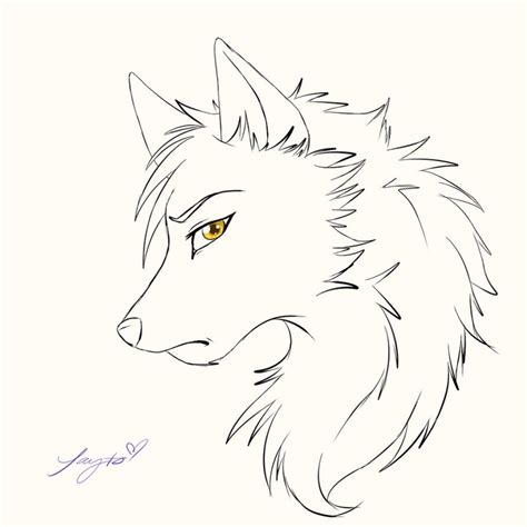 Wolf Drawing Easy Cartoon – Warehouse of Ideas
