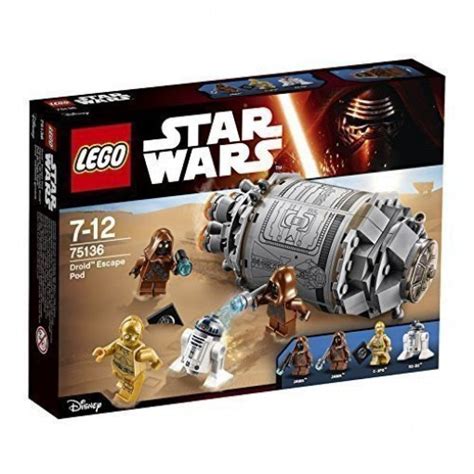 Lego Star Wars Droid Escape Pod Set 75136 The Minifigure Store