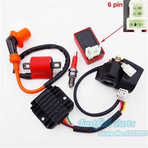 Maybe you would like to learn more about one of these? Ignition-Coil-6-pin-AC-CDI-D8TC-Spark-Plug-Solenoid-Relay-5-wire-Regulator-Rectifier-For.jpg