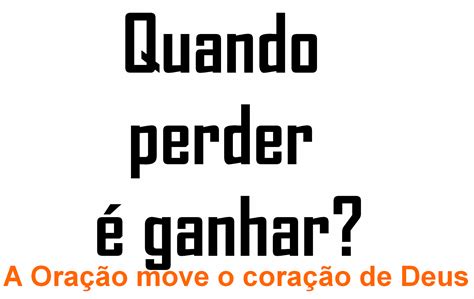 Oração Para Time Perder