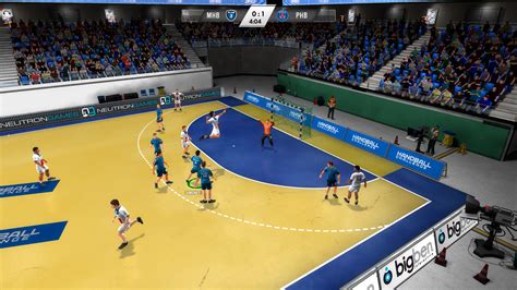 A handball game is played over two half, each 30 minutes long and the team with the most goals at the end wins the game. IHF Handball Challenge 14 (Game) - Giant Bomb