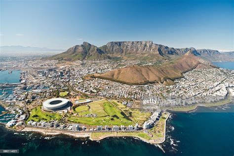 South Africa Aerial View Of Cape Town High Res Stock Photo Getty Images
