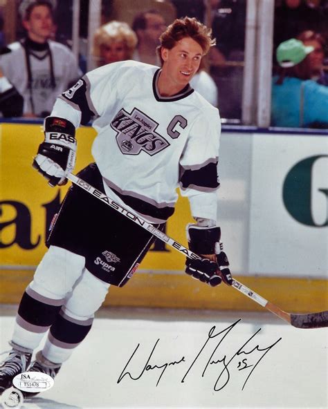 Wayne gretzky new york rangers www.dahlstroms.com this is a featured picture on wikipedia: Wayne Gretzky Autographed Los Angeles Kings 8×10 Photo ...