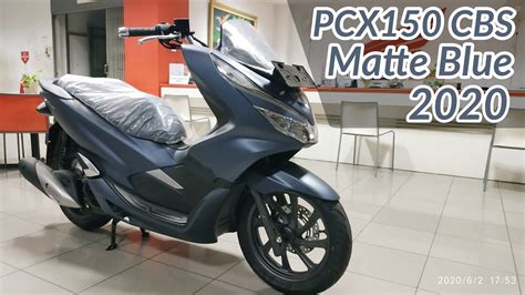 In reality, for most of your commutes, do you really need more than a 150cc scooter? Review Honda PCX 150 Matte Blue / Biru Doff 2020 - YouTube