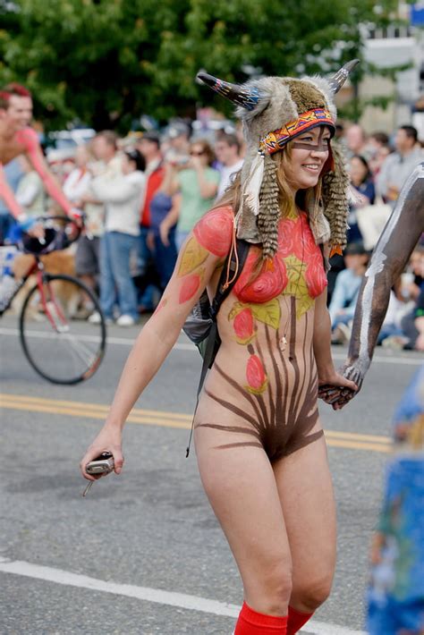 Body Painted Girl At Fremont Solstice Parade Pics Xhamster