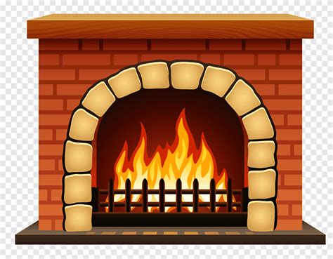 Hearth Fireplace House House Cartoon Fireplace Png Pngegg