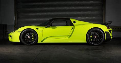 Acid Green Porsche 918 Spyder For Sale 1 Of Only 4 Made In This Color