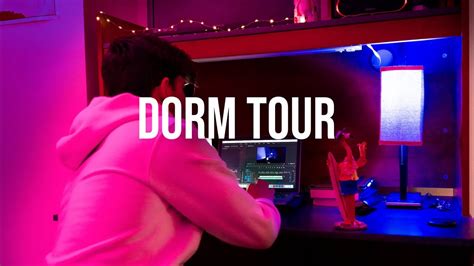 Coolest Dorm Room Guys Dorm Tour Youtube