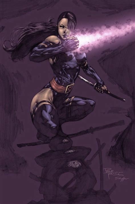 Psylocke By Philip Tan Marvel Girls Marvel Women Comics Girls Comic Book Characters Comic