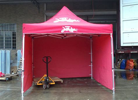 Perfect for promoting your business. Custom pop up canopy tent with walls