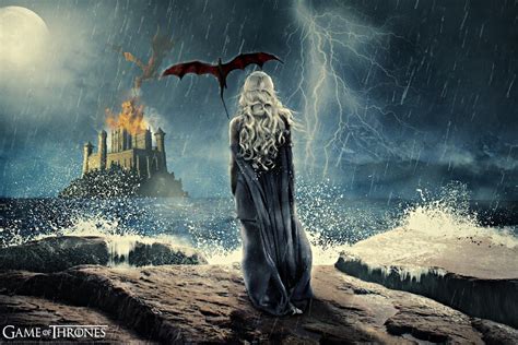 Kunst Game Of Thrones Daenarys Mother Of Dragons Poster Photo Print