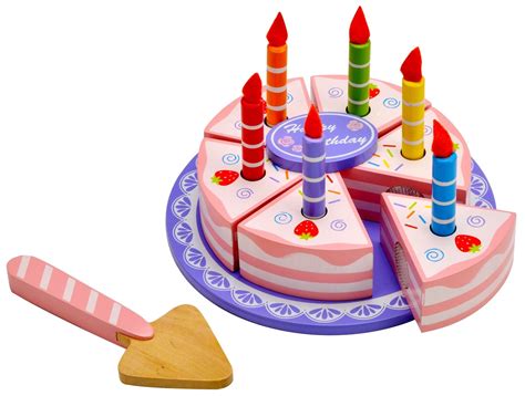 Natürlich würden sie ihre küche sauber und orden. Holz Kuchen - süße Spiel-Essen Versuchung - Kinderküchekaufen