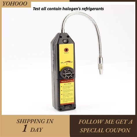 Halogen Gas Cfc Hfc Refrigerant Leak Detector R134a R410a R22a Hvac