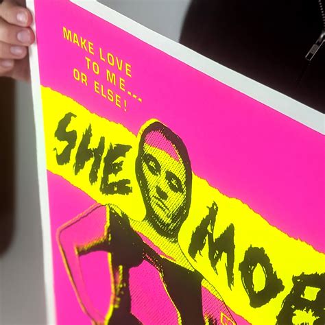 She Mob Limited Edition Screen Print Vinegar Syndrome