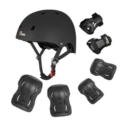 Jbm 7pcs Kids Protective Gear Set W Children Skateboard Helmet Kids