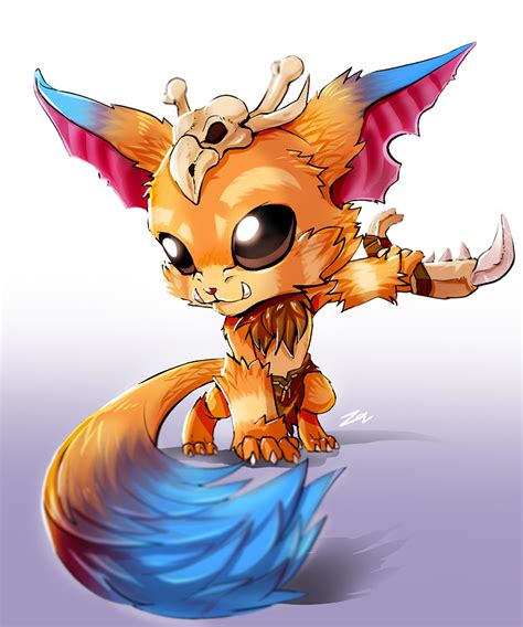 Gnar By Sollyz Lol League Of Legends League Of Legends Characters