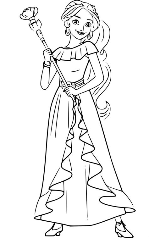 Gabe from elena of avalor. Elena Of Avalor Coloring Pages | K5 Worksheets | Coloring ...