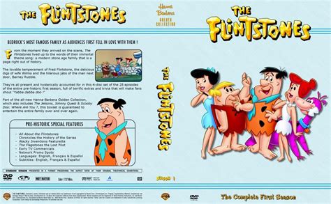 The Flintstones The Complete 1st Season Tv Dvd Custom Covers