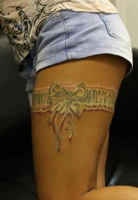 garter tattoo tattoos lace pinterest   nice   mom