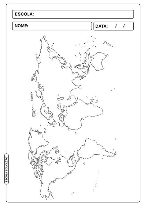 Mapa M Ndi Para Colorir Escola Educa O Hot Sex Picture