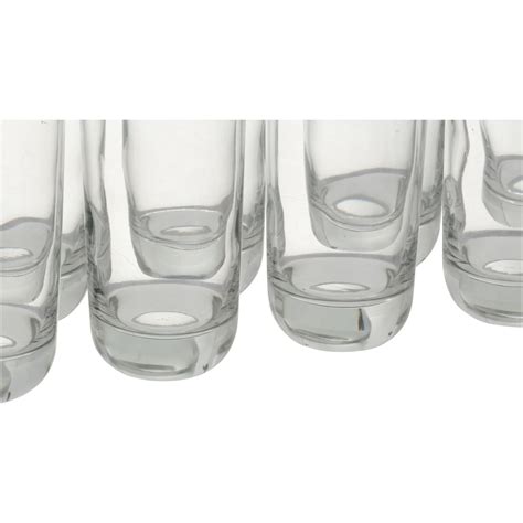 Set Of 4 Libby Tall Clear Drinking Glasses Tumblers And Water Glasses Drinkware