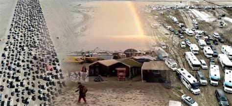 Burning Man Exodus Begins Death Ruled Unrelated To Weather