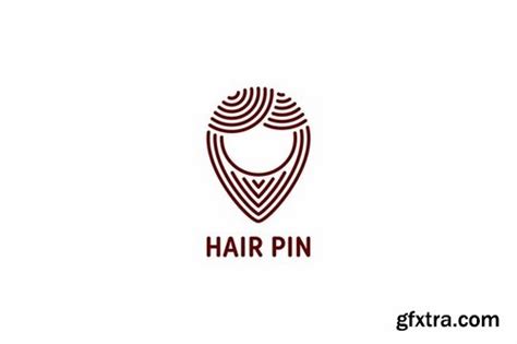 Hair Pin Logo Gfxtra