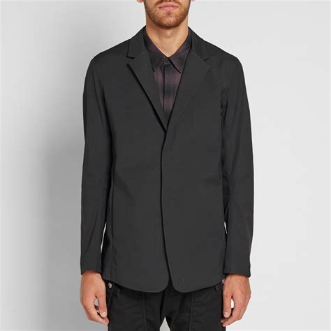 Shop for great deals on arcteryx veilance men's indisce 3/4 coat and other arcteryx jackets at mountain steals. Arc'teryx Veilance Indisce Blazer Black | END.