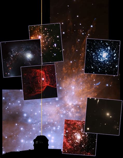 Stunning Space Photos Gemini Observatorys Advanced Laser Optics Tech