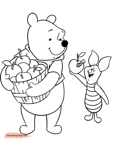 Winnie the Pooh & Friends Coloring Pages 5 | Disney Coloring Book