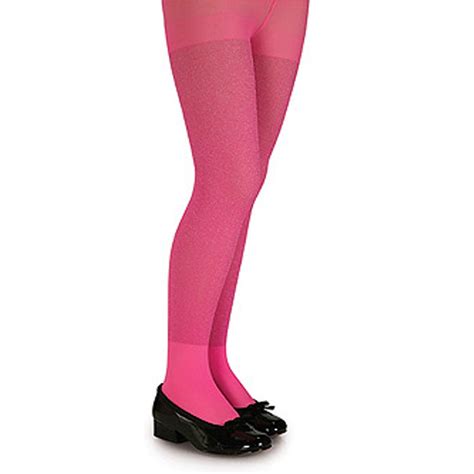 Pink Glitter Tights Adult Womens Costume Accessory Ebay