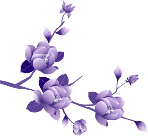 Vector Violet Flower Png Picture Png All Png All