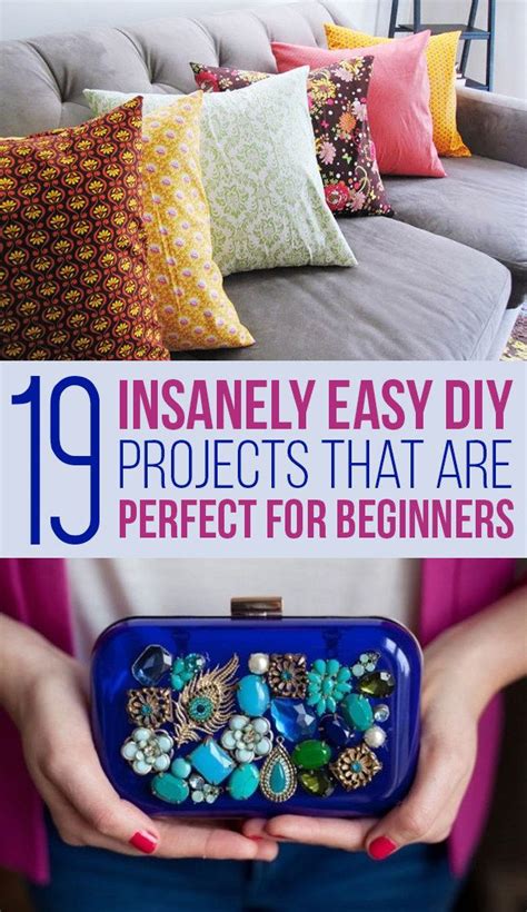 19 insanely easy diy projects that are perfect for beginners ⋆ the new n fymag diy crafts to