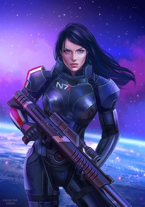 Commander Shepard Mass Effect By Katriona01 On Deviantart Mass Effect