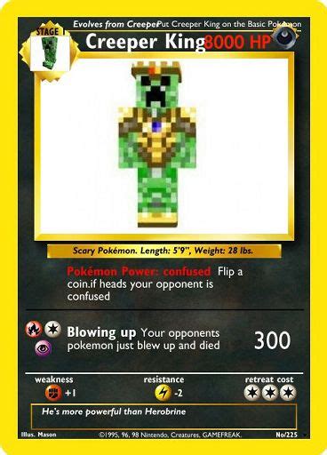 You evolve it to stage 1 and then stage 2, so there are two steps to get to your final evolution in general. My minecraft pokemon card I made | Minecraft Amino