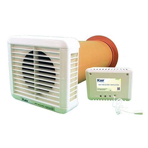 Kair Heat Recovery Silent Extractor Fan With Humidistat Pullcord