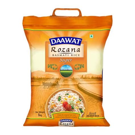 Thank those hands and the maker by shopping the best premium basmati rice online. Buy Daawat Basmati Rice - Rozana Super 90 5 kg Online at ...