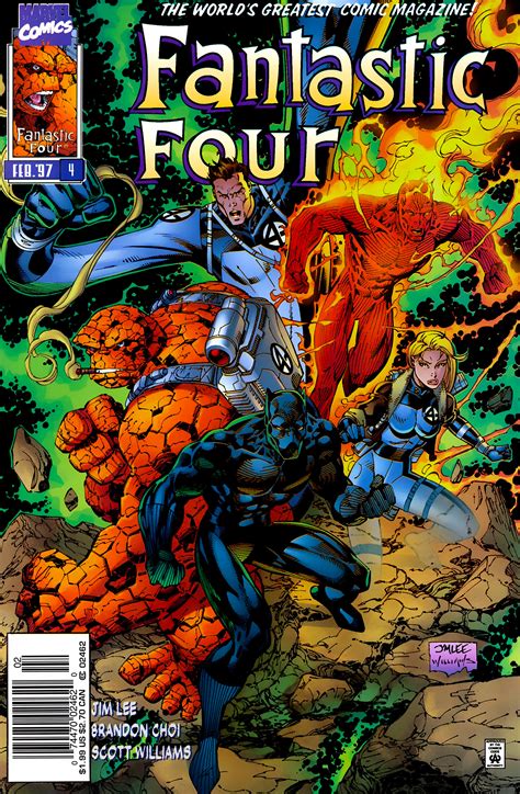 Read Online Fantastic Four 1996 Comic Issue 4
