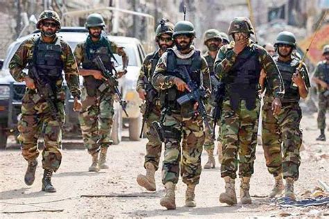 Pakistani Ssg Commandos During The Operation Zarb E Azab In Wazirstan