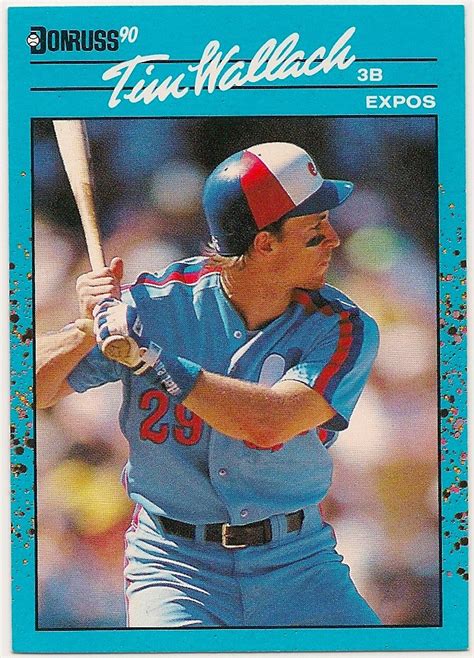 Buy baseball trading cards from top brands at great prices. Tim Wallach: 1990 Donruss Baseball's Best #55