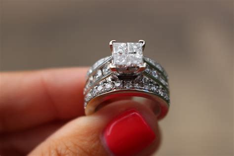 3.5 carat Quad Princess Cut Engagement Ring | I Do Now I Don't